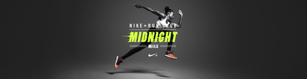 The Nike+ Run Club Midnight Mile