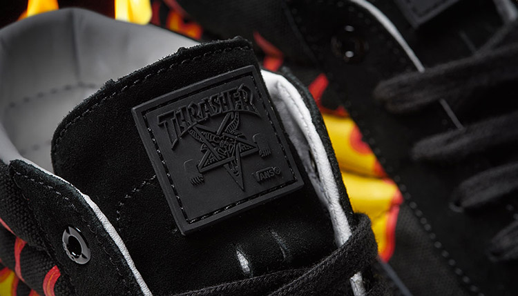Burn Up The Streets In The Vans X Thrasher Collection