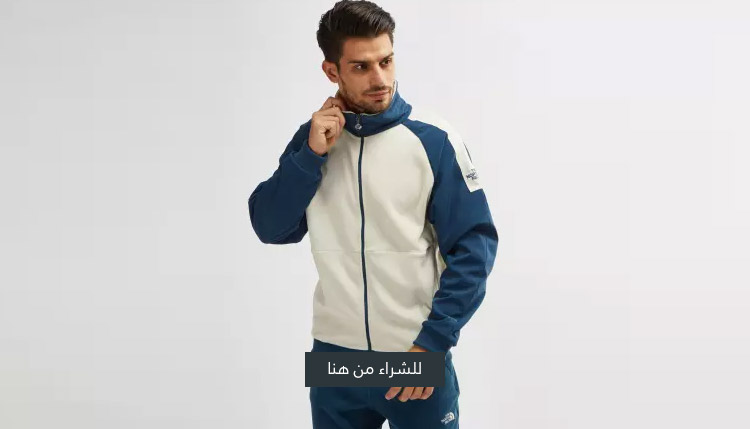 Retro colour block jacket UAE