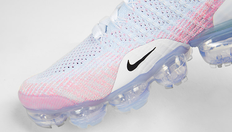 VaporMax Flyknit 2 BLUE and PINK women UAE detail