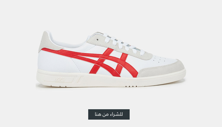 ASICS TIGER RED AND WHITE